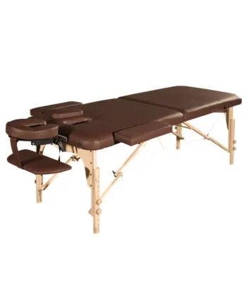Nandara, spécialiste français du matériel de massage et bien-être. Découvrez nos tables et équipements de qualité pour des soins professionnels ou à domicile 20 Table de massage pliante bois – FLOW