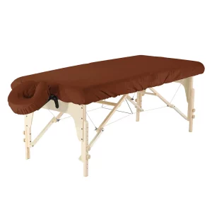 Ensemble drap (2 pièces) en microfibre pour table de massage