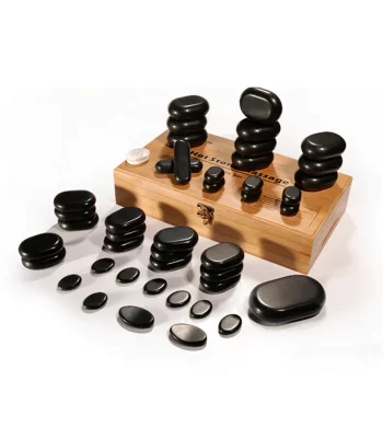 Panier 3 Lot de 45 pierres de massage