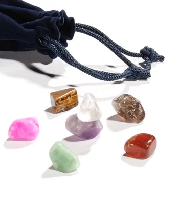 Panier 5 Pierres Chakras