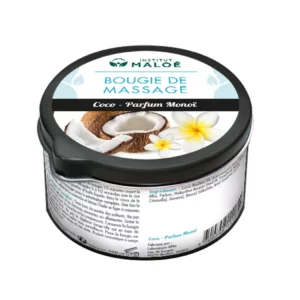 Bougie de massage aux huiles essentielles BIO