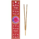 Encens Yoga naturel - Shanti (10 bâtonnets)