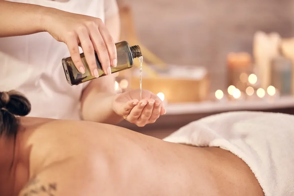 huile de massage bio