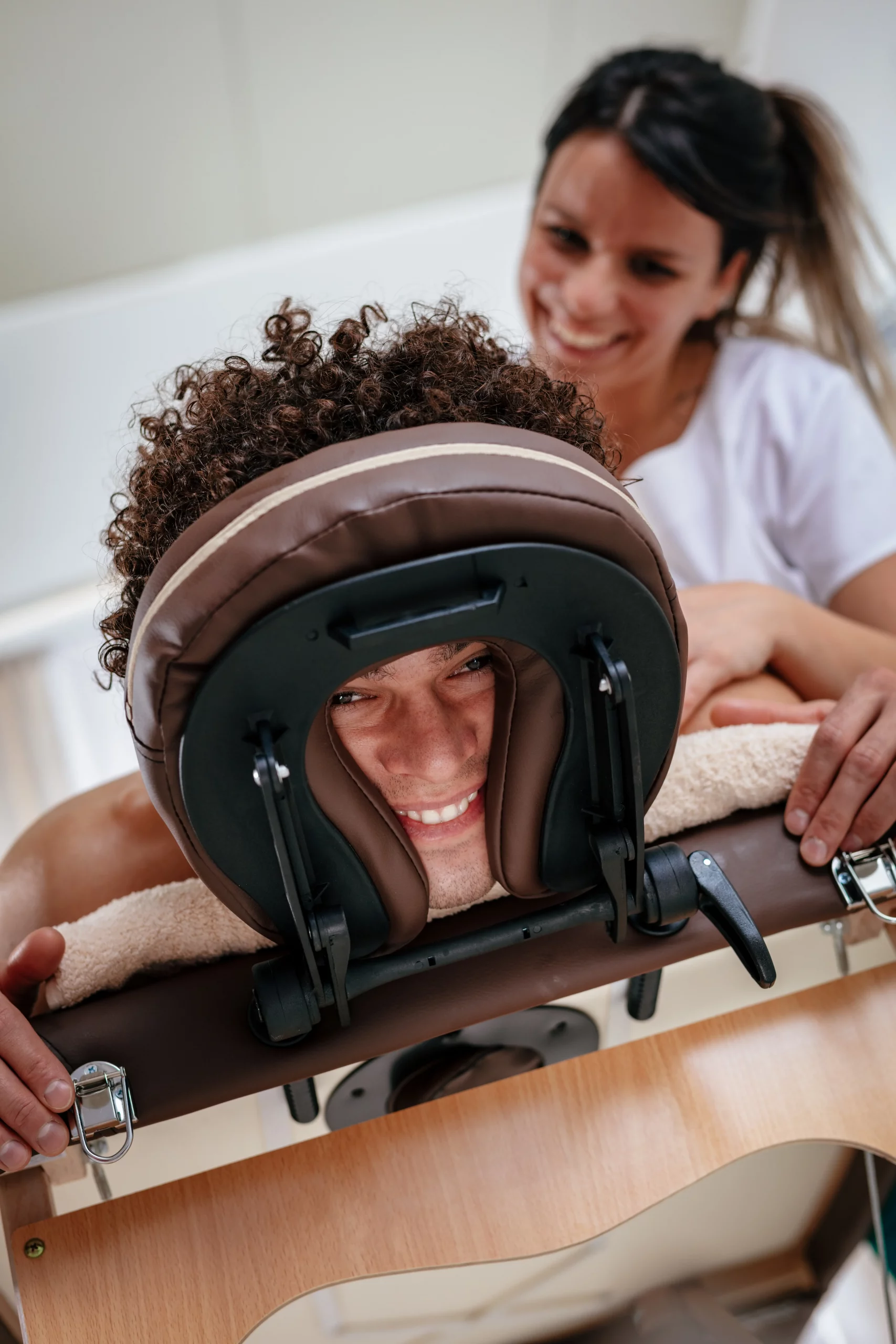 housse têtière de massage
