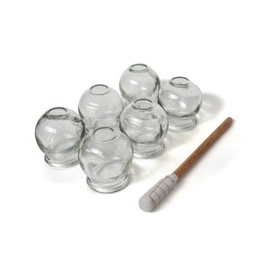 Pack 6 ventouses 6 cm + baguette