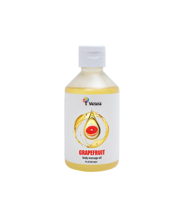 Huile de massage naturelle Pamplemousse – 250 mL