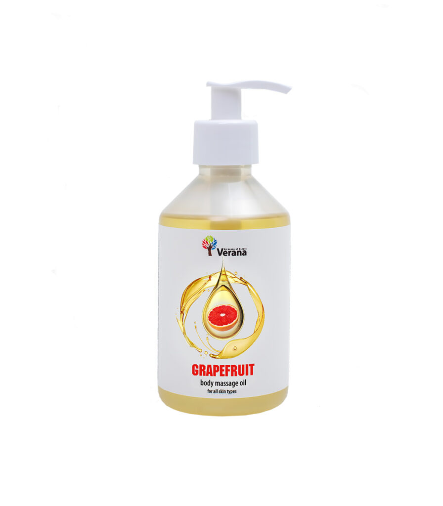 Huile de massage naturelle pamplemousse