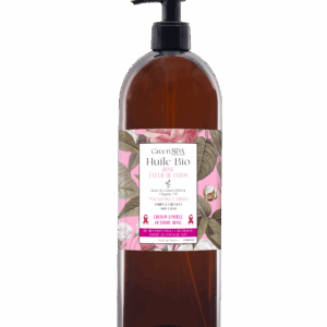 Huile de massage BIO Green Spa Rose & Fleur de coton