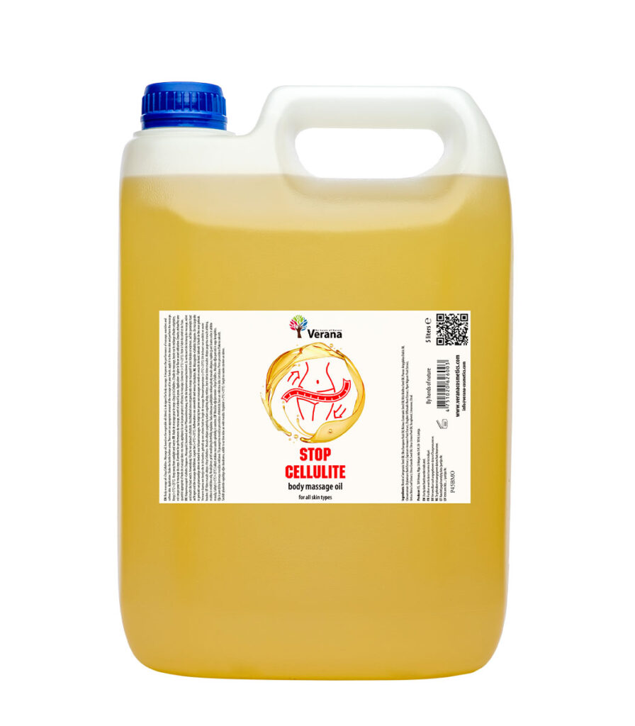 Huile de massage naturelle stop cellulite - 5 Litres