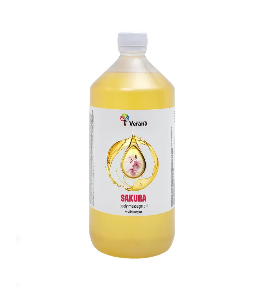 Huile de massage naturelle Sakura - 1 L