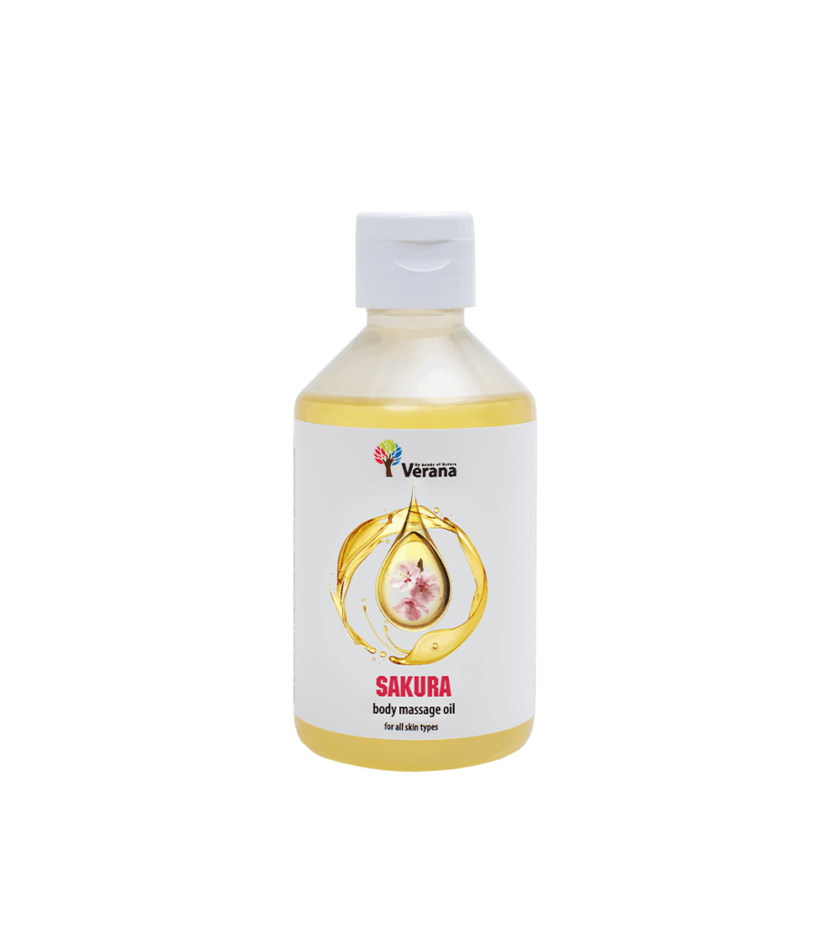 Huile de massage naturelle Sakura - 250 mL